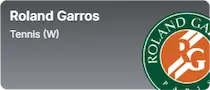 Slot Roland Garros Tennis (W)